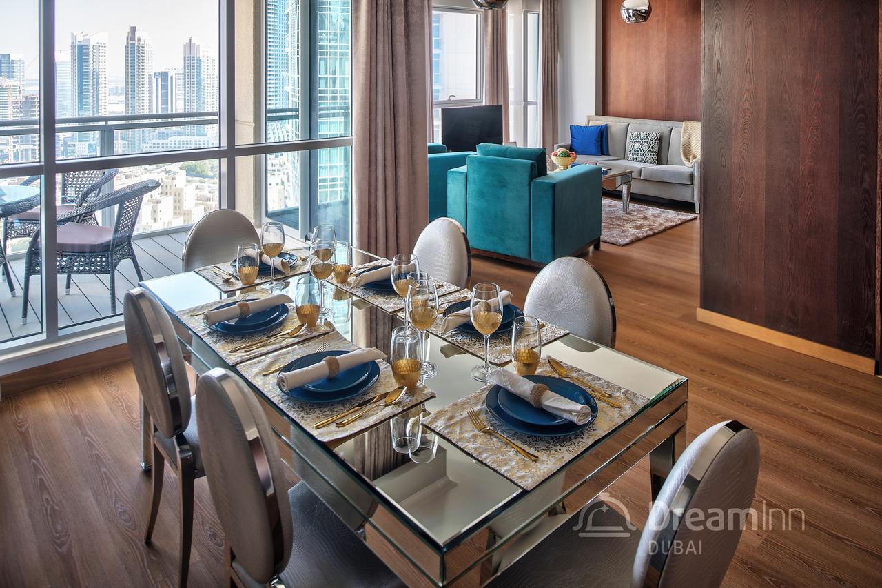 Dream Inn Apartments - Burj Residences Burj Khalifa View Dubai Buitenkant foto